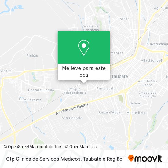 Otp Clinica de Servicos Medicos mapa