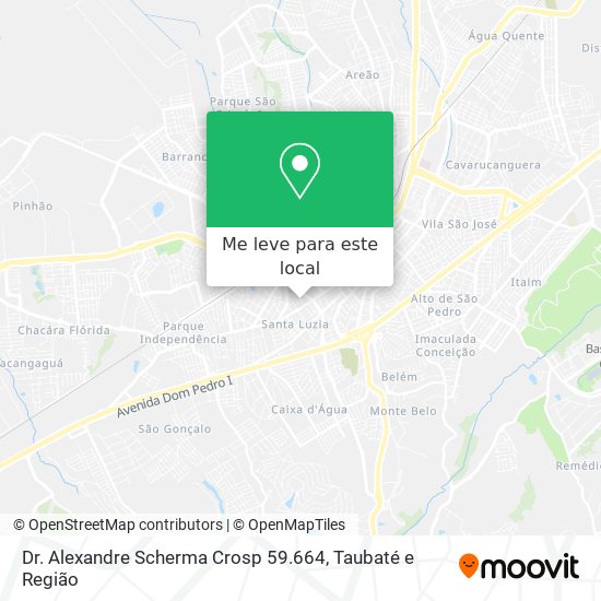 Dr. Alexandre Scherma Crosp 59.664 mapa