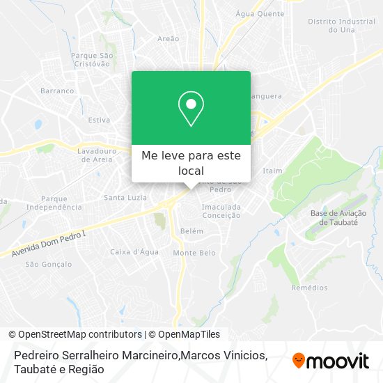 Pedreiro Serralheiro Marcineiro,Marcos Vinicios mapa