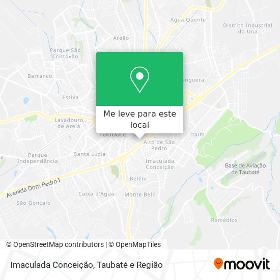 Imaculada Conceição mapa