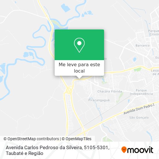 Avenida Carlos Pedroso da Silveira, 5105-5301 mapa