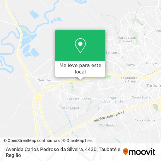 Avenida Carlos Pedroso da Silveira, 4430 mapa
