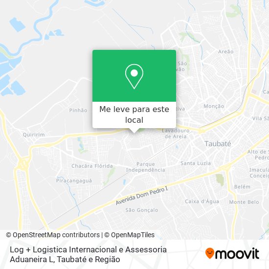 Log + Logistica Internacional e Assessoria Aduaneira L mapa