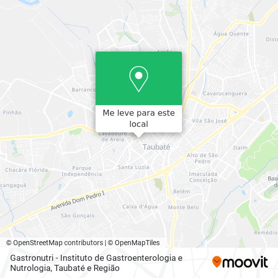 Gastronutri - Instituto de Gastroenterologia e Nutrologia mapa