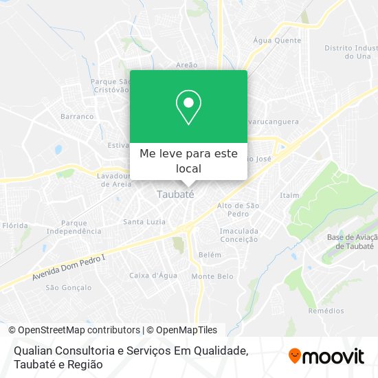 Qualian Consultoria e Serviços Em Qualidade mapa