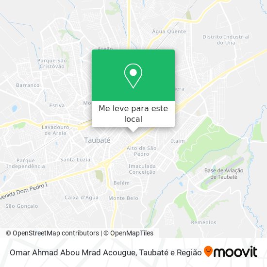 Omar Ahmad Abou Mrad Acougue mapa