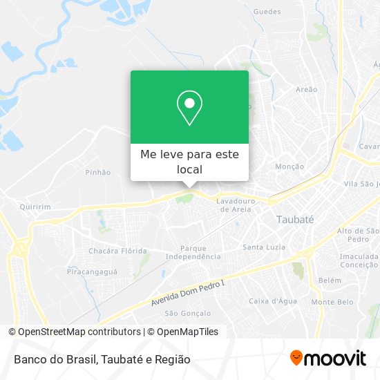 Banco do Brasil mapa