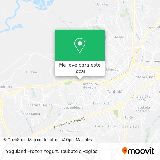 Yoguland Frozen Yogurt mapa