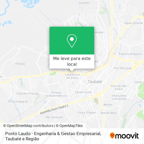 Ponto Laudo - Engenharia & Gestao Empresarial mapa