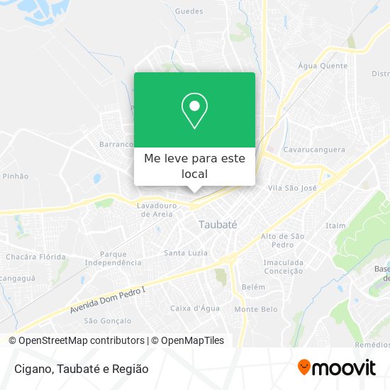 Cigano mapa