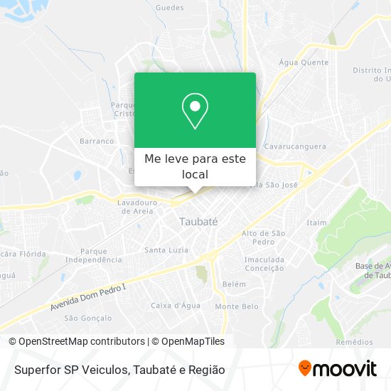 Superfor SP Veiculos mapa
