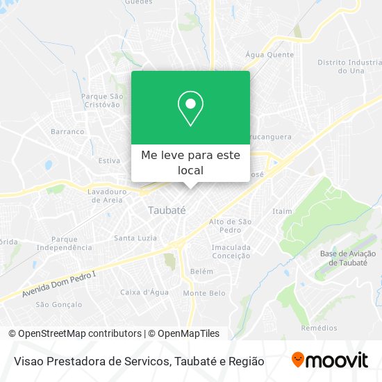 Visao Prestadora de Servicos mapa