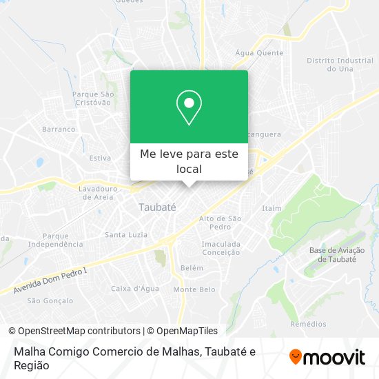 Malha Comigo Comercio de Malhas mapa