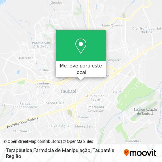 Terapêutica Farmácia de Manipulação mapa