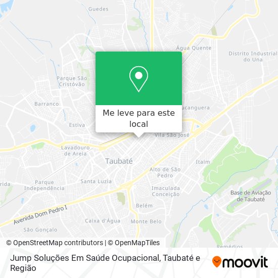 Jump Soluções Em Saúde Ocupacional mapa
