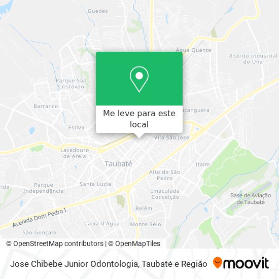 Jose Chibebe Junior Odontologia mapa