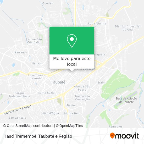 Iasd Tremembé mapa