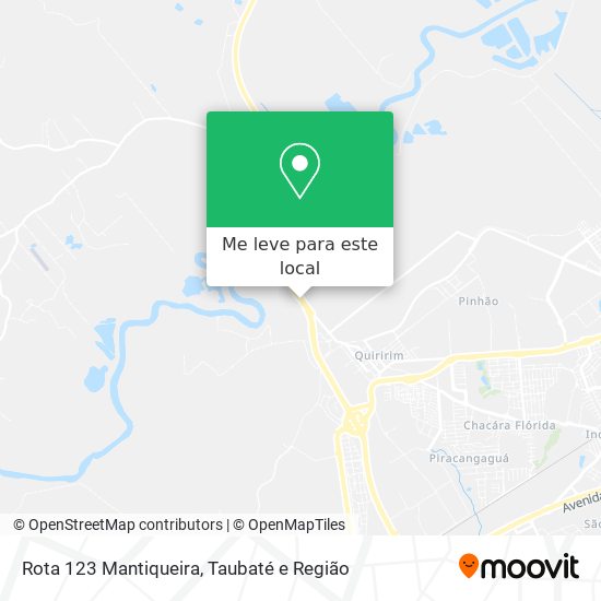 Rota 123 Mantiqueira mapa
