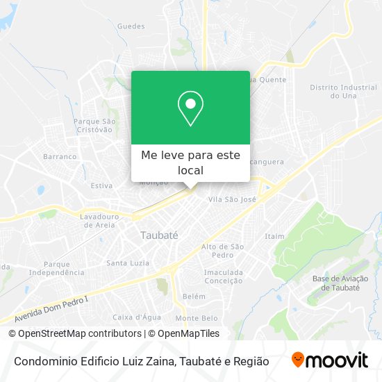 Condominio Edificio Luiz Zaina mapa