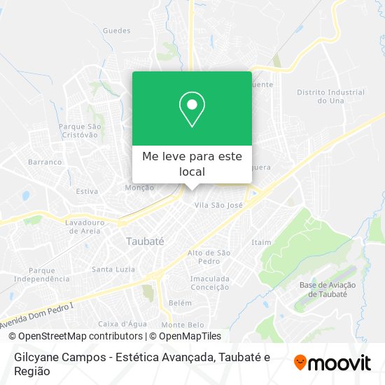 Gilcyane Campos - Estética Avançada mapa