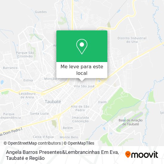 Angela Barros Presentes&Lembrancinhas Em Eva mapa