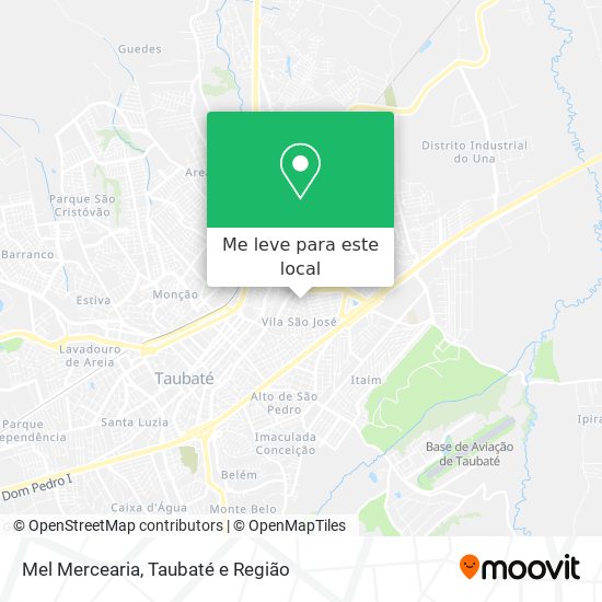Mel Mercearia mapa