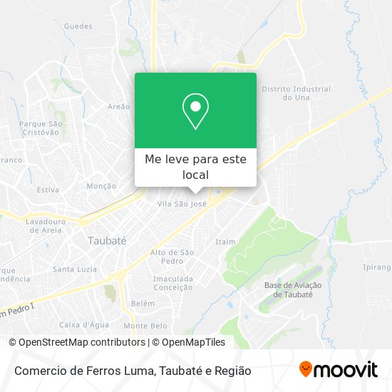 Comercio de Ferros Luma mapa
