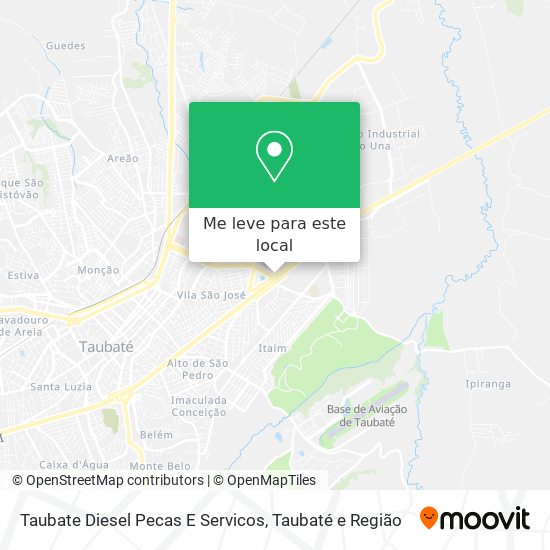 Taubate Diesel Pecas E Servicos mapa