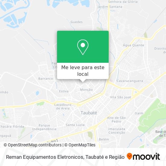 Reman Equipamentos Eletronicos mapa
