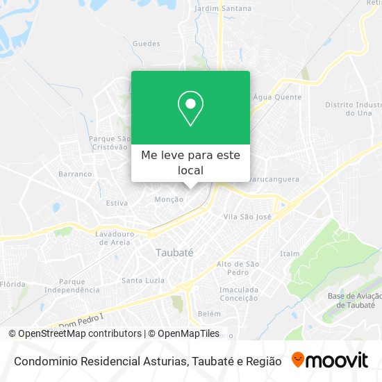 Condominio Residencial Asturias mapa