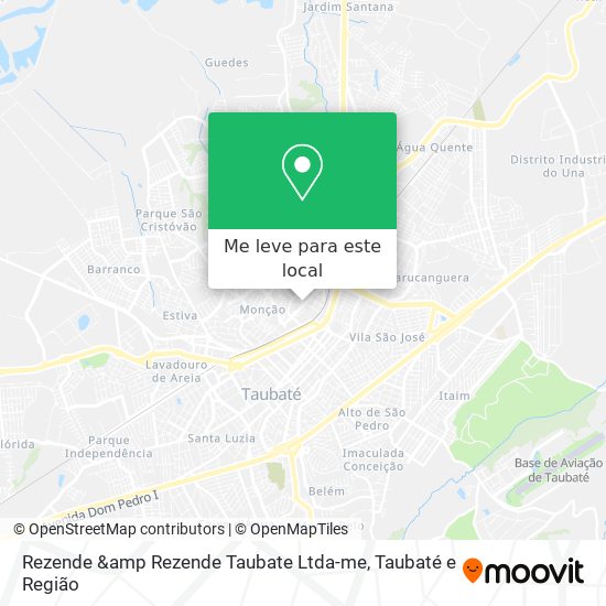 Rezende &amp Rezende Taubate Ltda-me mapa