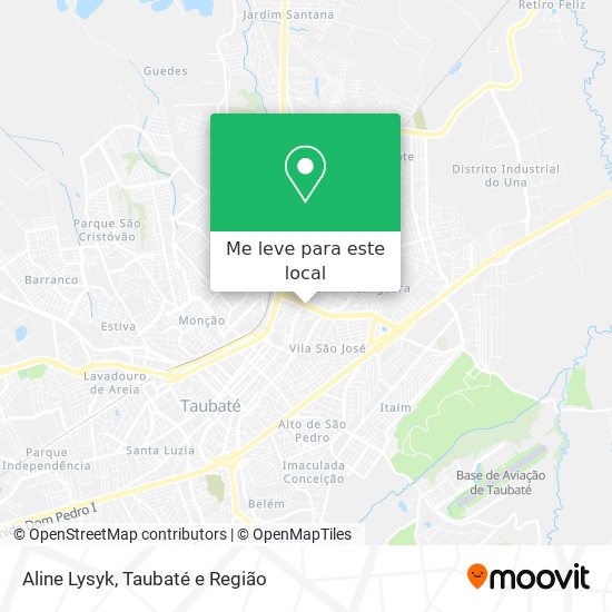 Aline Lysyk mapa