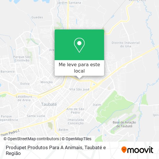 Produpet Produtos Para A Animais mapa