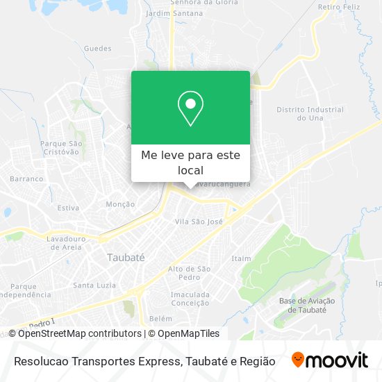 Resolucao Transportes Express mapa