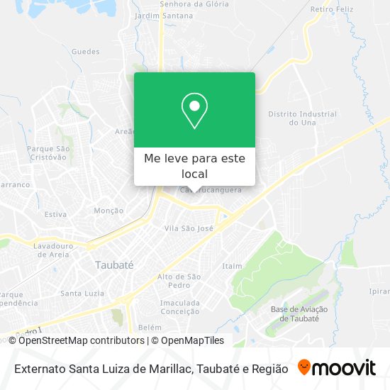 Externato Santa Luiza de Marillac mapa