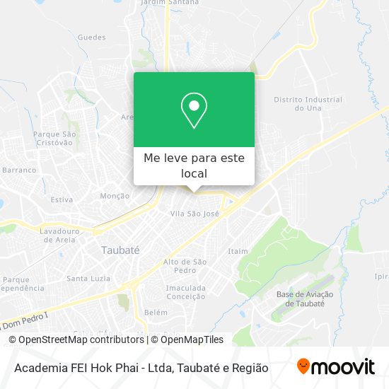 Academia FEI Hok Phai - Ltda mapa