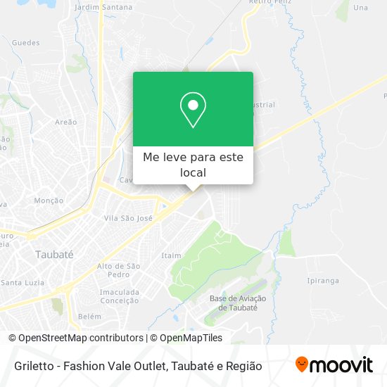 Griletto - Fashion Vale Outlet mapa