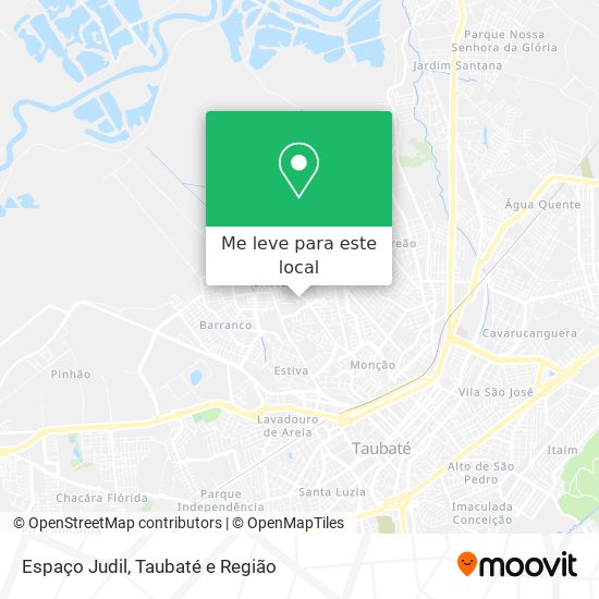 Espaço Judil mapa