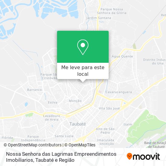 Nossa Senhora das Lagrimas Empreendimentos Imobiliarios mapa