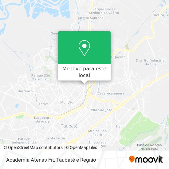Academia Atenas Fit mapa