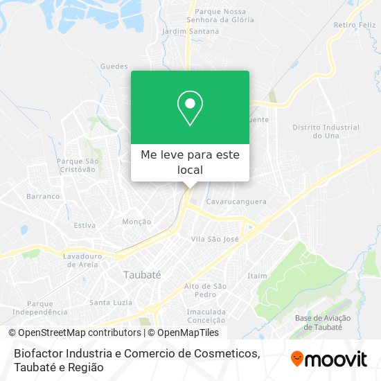 Biofactor Industria e Comercio de Cosmeticos mapa