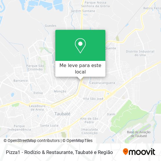 Pizza1 - Rodízio & Restaurante mapa