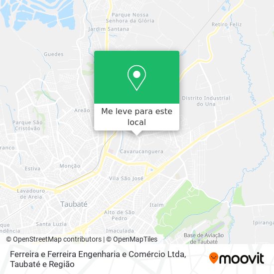 Ferreira e Ferreira Engenharia e Comércio Ltda mapa
