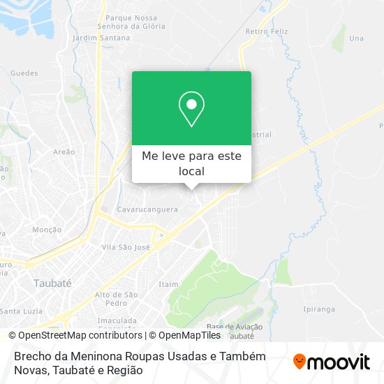 Brecho da Meninona Roupas Usadas e Também Novas mapa