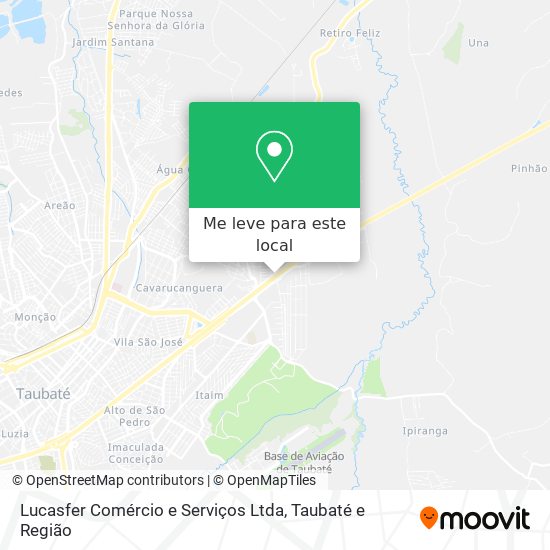 Lucasfer Comércio e Serviços Ltda mapa