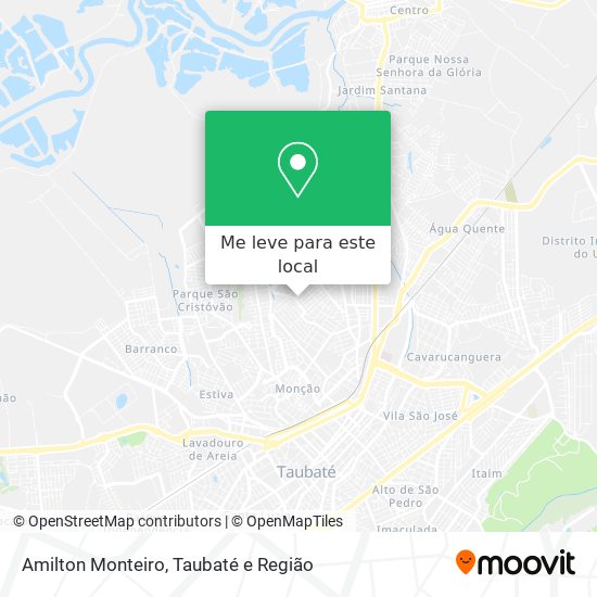 Amilton Monteiro mapa