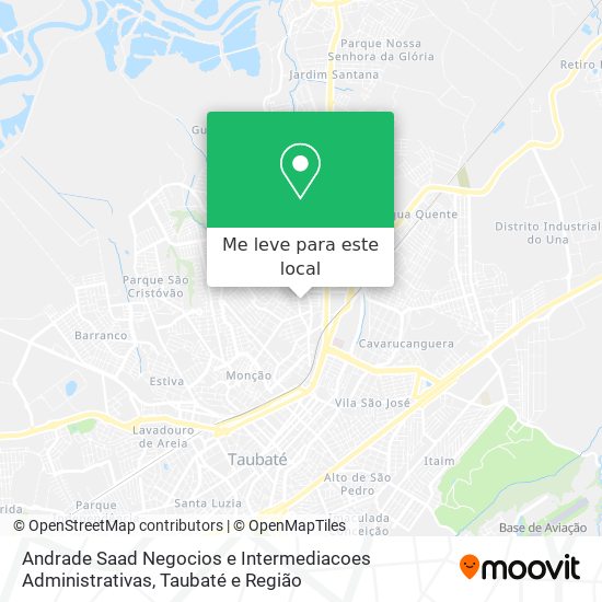 Andrade Saad Negocios e Intermediacoes Administrativas mapa