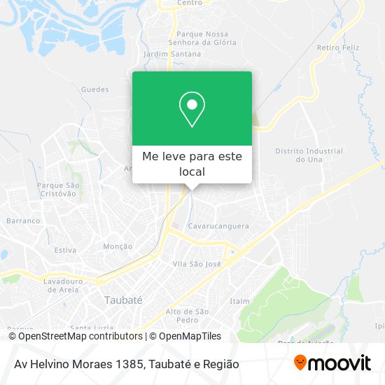 Av Helvino Moraes 1385 mapa