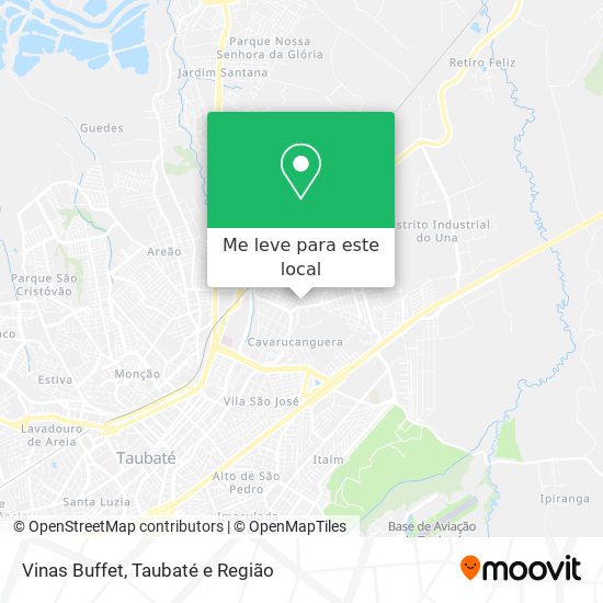 Vinas Buffet mapa