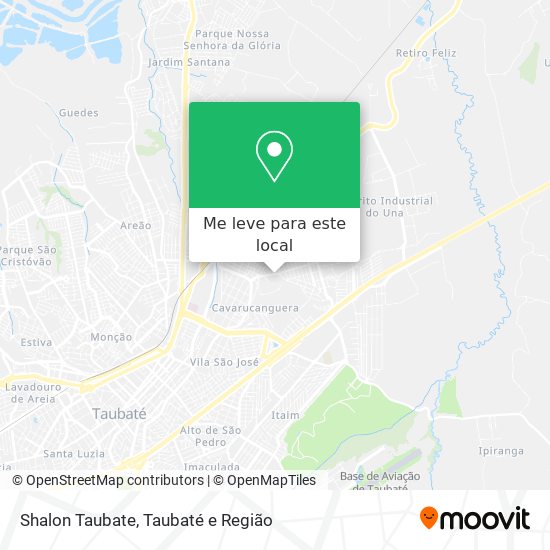 Shalon Taubate mapa